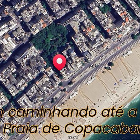 Excelente Apartamento A 1Min Da Praia De Copacabana ริโอเดจาเนโร ภายนอก รูปภาพ