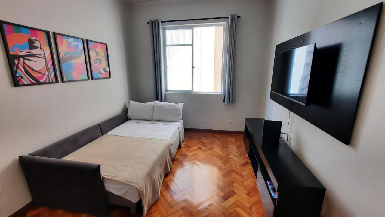 Excelente Apartamento A 1Min Da Praia De Copacabana ริโอเดจาเนโร ภายนอก รูปภาพ